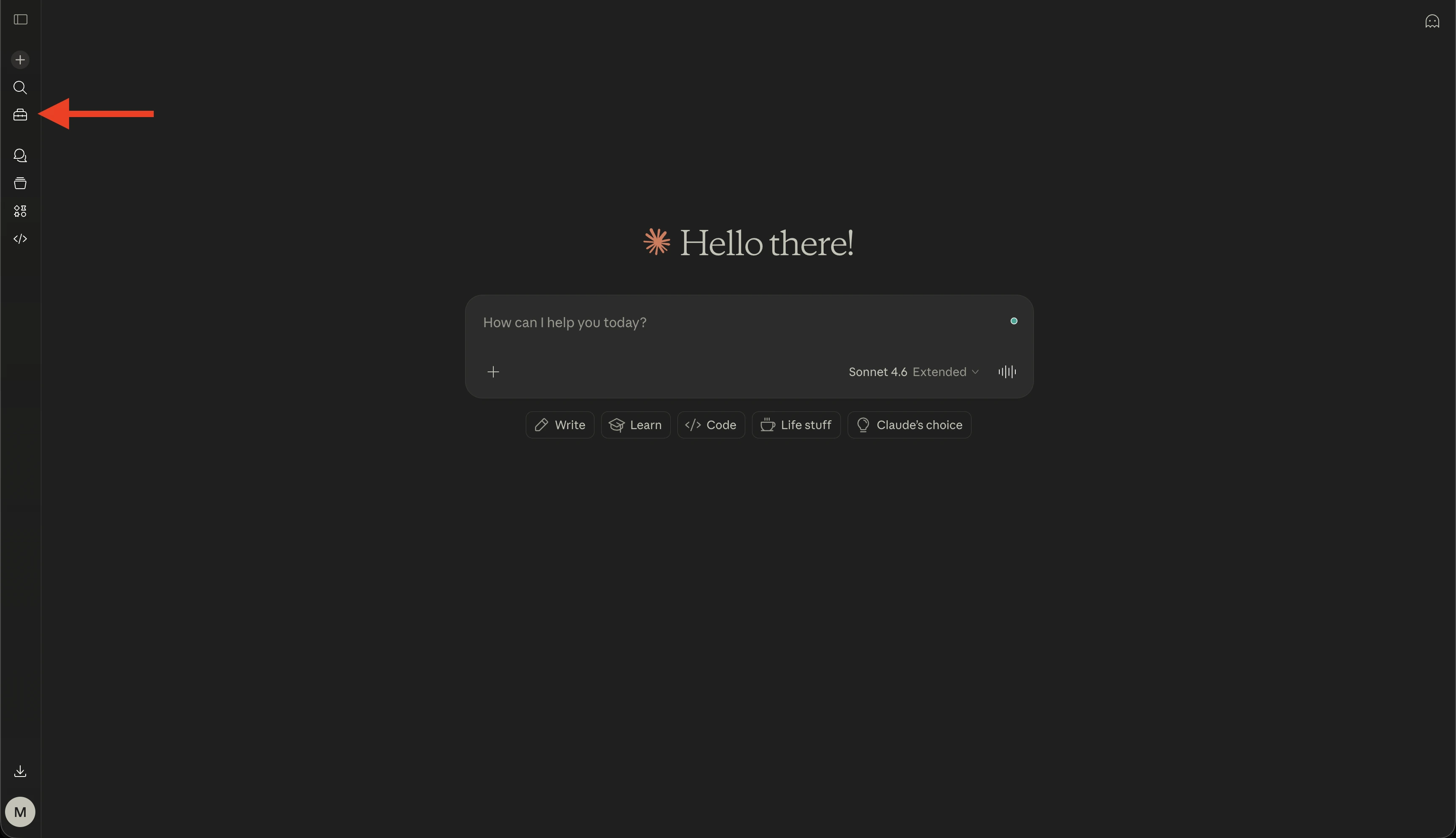 Open Customize in Claude